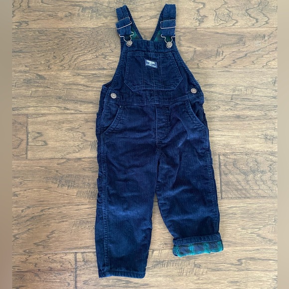 OshKosh B'Gosh Corduroy Overalls (3T) - Picture 1 of 5